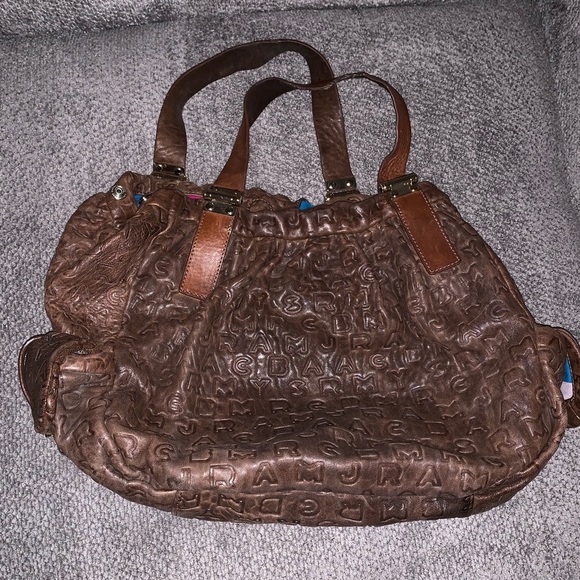 Marc by Marc Jacobs monogram embossed leather bag - Picture 3 of 8